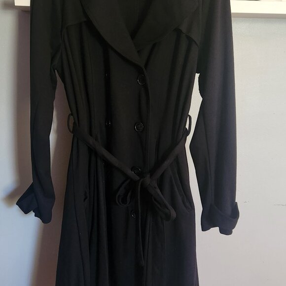 Fit and Flare Double-breasted Military style coat - Picture 5 of 8